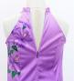 Hula Kids Long Hibiscus Dress with Velvet / Luxury Collection / Lavender & Purple / Jp123lvpu