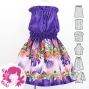Hula Keiki Set-Up with Lehua Print / Luxury Collection / Jp126pu