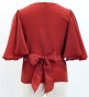 Hula Kids Wrap Blouse with Koshibo / Dark Red 2 / Jp130drd2