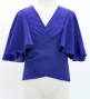 Hula Kids Wrap Blouse with Koshibo / Royal Blue / Jp130rbl