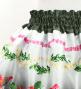 Hula Kids Double Shantung Pa'u Skirt with Hibiscus Print / Luxury Collection / Black / Jp131bk