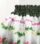 Hula Kids Blouse & Double Pa'u Set-Up with Hibiscus Print / Luxury Collection / Black / Jp132bk