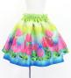 Hula Kids Double Shantung Pa'u Skirt with Lehua Print / Luxury Collection / Jp133-2