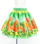 Hula Kids Double Shantung Pa'u Skirt with Lehua Print / Luxury Collection / Jp133-4