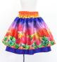 Hula Kids Double Shantung Pa'u Skirt with Lehua Print / Luxury Collection / Jp133-5