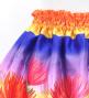 Hula Kids Double Shantung Pa'u Skirt with Lehua Print / Luxury Collection / Jp133-5