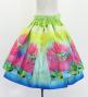 Hula Kids Blouse & Double Pa'u Set-Up with Lehua Print / Luxury Collection / Jp134-2
