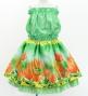 Hula Kids Blouse & Double Pa'u Set-Up with Lehua Print / Luxury Collection / Jp134-4