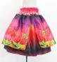 Hula Kids Blouse & Double Pa'u Set-Up with Lehua Print / Luxury Collection / Jp134-6