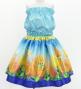 Hula Kids Blouse & Double Pa'u Set-Up with Lehua Print / Luxury Collection / Jp134-7