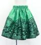 Hula Kids Shantung Pa'u Skirt with Musical instrument & Kahiko Print / Luxury Collection / Jp135lgr