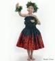 Hula Keiki Set-Up with Musical instrument & Kahiko Print / Luxury Collection / Jp136bkrd
