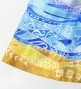 Hula Kids Shantung Pa'u Skirt with Kahiko & Sea Print / Luxury Collection / Jp137lbl