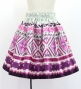 Hula Kids Shantung Pa'u Skirt with Moana Kahiko Print / Luxury Collection / Jp139-5
