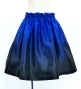 Hula Kids Shantung Pa'u Skirt with Blue & Black  / Luxury Collection / Jp143blbk