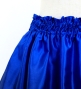 Hula Kids Shantung Pa'u Skirt with Blue & Black  / Luxury Collection / Jp143blbk