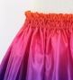 Hula Kids Shantung Pa'u Skirt with Orange & Purple  / Luxury Collection / Jp143orpu