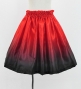 Hula Kids Shantung Pa'u Skirt with Red & Black / Luxury Collection / Jp143rdbk