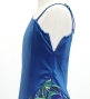 Hula Kids One Shoulder Dress with Ti Leaf/ Luxury Collection / Blue / Jp144bl