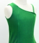 Hula Kids One Shoulder Dress with Ti Leaf/ Luxury Collection / Dark Green / Jp144dgr