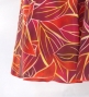 Hula Kids One Shoulder Dress with Ti Leaf/ Luxury Collection / Dark Red / Jp144drd