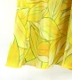 Hula Kids One Shoulder Dress with Ti Leaf/ Luxury Collection / Lemon Yellow / Jp144lm