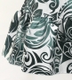 Hula Kids Wrap Skirt with Frills / Kahiko & Honu / White & Black / Jp151