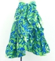 Hula Kids Wrap Skirt with Frills / Kahiko & Tiare / Green & Blue / Jp152