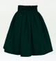 Hula Kids Solid Shantung Pa'u Skirt / Luxury Collection / Dark Green / Jp154dgr