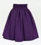 Hula Kids Solid Shantung Pa'u Skirt / Luxury Collection / Dark Purple / Jp154dpu