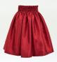Hula Kids Solid Shantung Pa'u Skirt / Luxury Collection / Dark Red 2 / Jp154drd2