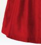 Hula Kids Solid Shantung Pa'u Skirt / Luxury Collection / Dark Red / Jp154drd