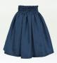 Hula Kids Solid Shantung Pa'u Skirt / Luxury Collection / Gray Blue / Jp154gybl