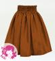 Hula Kids Solid Shantung Pa'u Skirt / Luxury Collection / Light Brown / Jp154lbr