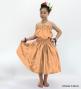 Hula Kids Solid Shantung Pa'u Skirt / Luxury Collection / Light Peach / Jp154lpe