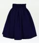 Hula Kids Solid Shantung Pa'u Skirt / Luxury Collection / Navy / Jp154nv