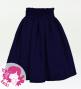 Hula Kids Solid Shantung Pa'u Skirt / Luxury Collection / Navy / Jp154nv
