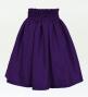 Hula Kids Solid Shantung Pa'u Skirt / Luxury Collection / Purple / Jp154pu