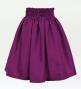 Hula Kids Solid Shantung Pa'u Skirt / Luxury Collection / Red Purple / Jp154rdpu