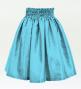 Hula Kids Solid Shantung Pa'u Skirt / Luxury Collection / Sky Blue / Jp154sbl