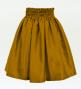 Hula Kids Solid Shantung Pa'u Skirt / Luxury Collection / Yellow Brown / Jp154yebr
