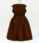Hula Keiki Solid Shantung Set-Up / Luxury Collection / Brown / Jp155br