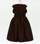 Hula Keiki Solid Shantung Set-Up / Luxury Collection / Dark Brown / Jp155dbr