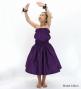 Hula Keiki Solid Shantung Set-Up / Luxury Collection / Dark Purple / Jp155dpu
