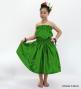 Hula Keiki Solid Shantung Set-Up / Luxury Collection / Emerald Green / Jp155egr