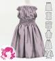 Hula Keiki Solid Shantung Set-Up / Luxury Collection / Light Gray / Jp155lgy