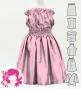 Hula Keiki Solid Shantung Set-Up / Luxury Collection / Light Pink / Jp155lpi
