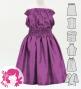 Hula Keiki Solid Shantung Set-Up / Luxury Collection / Light Purple / Jp155lpu