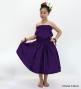 Hula Keiki Solid Shantung Set-Up / Luxury Collection / Purple / Jp155pu