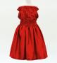 Hula Keiki Solid Shantung Set-Up / Luxury Collection / Red / Jp155rd